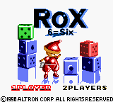 Rox (Japan) Title Screen